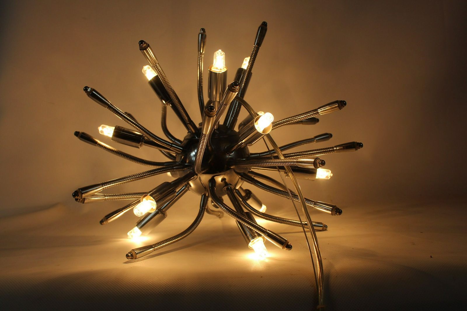 Hanglamp   Model Sputnik   Inclusief Nieuwe Lampen   Space Age Design photo for sale