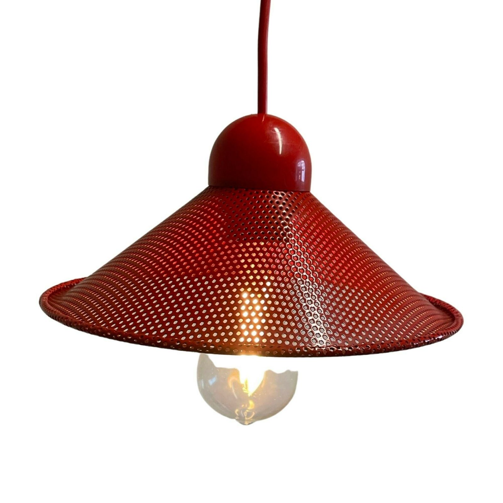 Postmodern Memphis Stijl Hanglamp Met Bijpassende Plafondrozet – Zeldzaam Model! photo buy