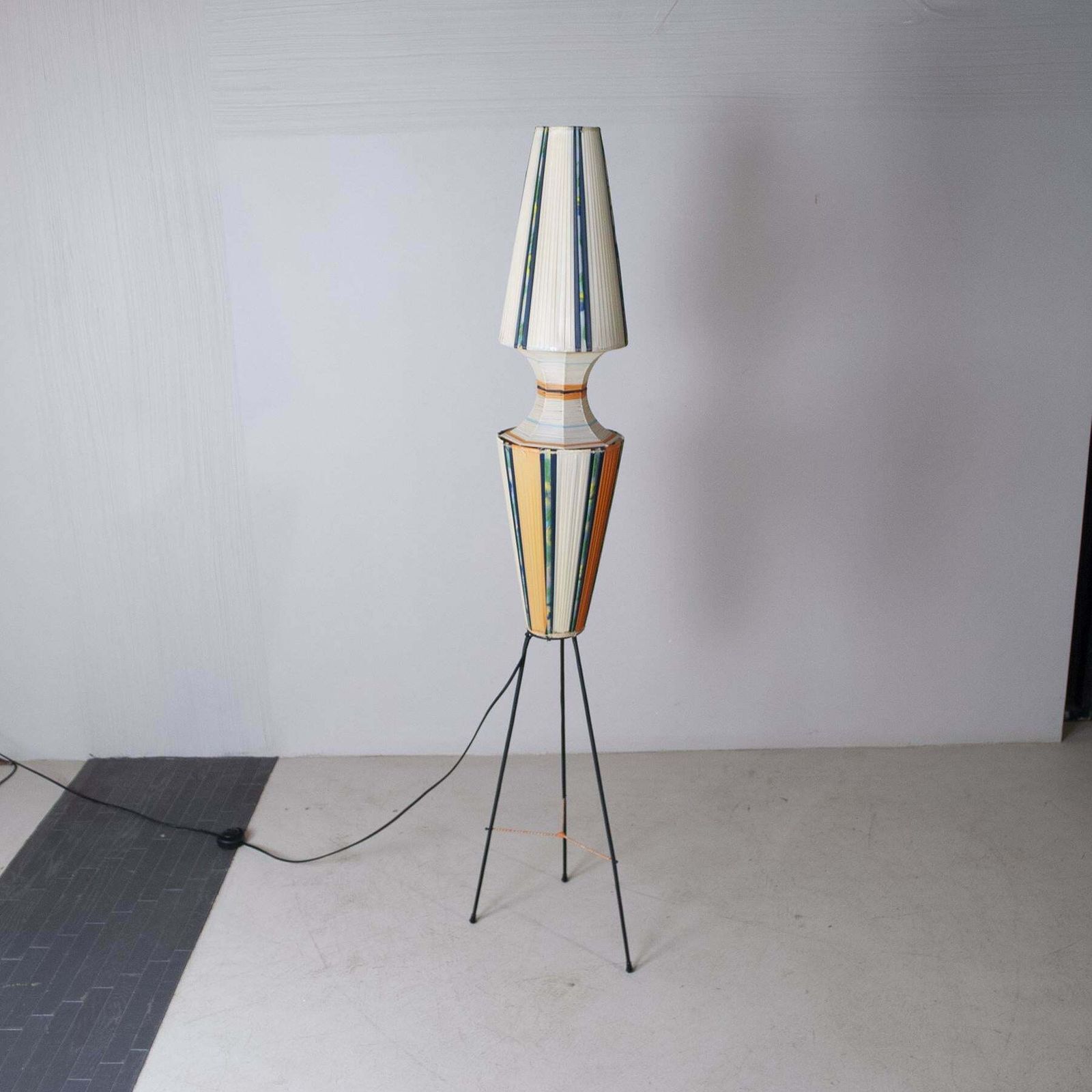 Italian Production Floor Lamp Late 1950s photo furniture