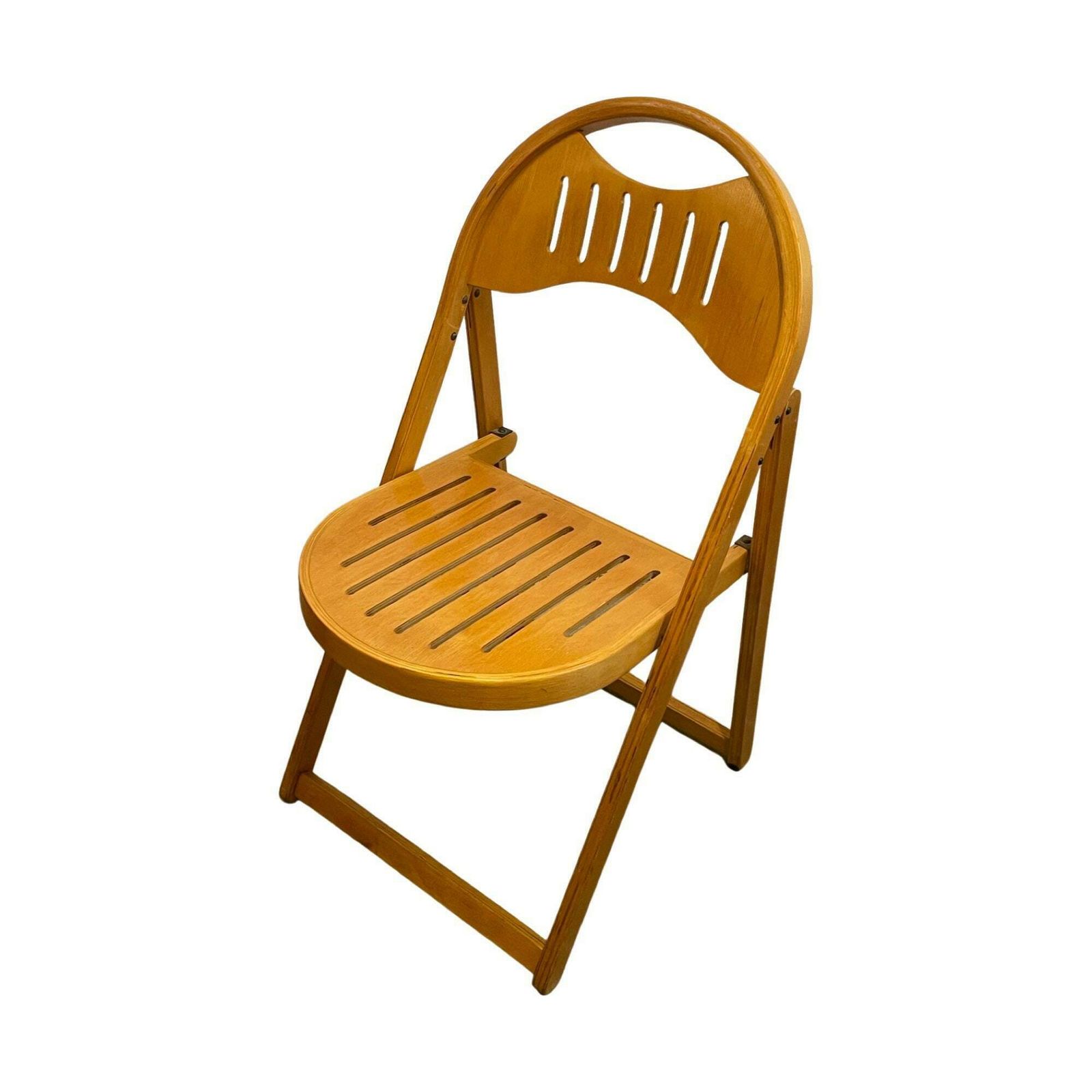 Otk   Folding Chair With Rare Seating   Made From Plywood photo buy