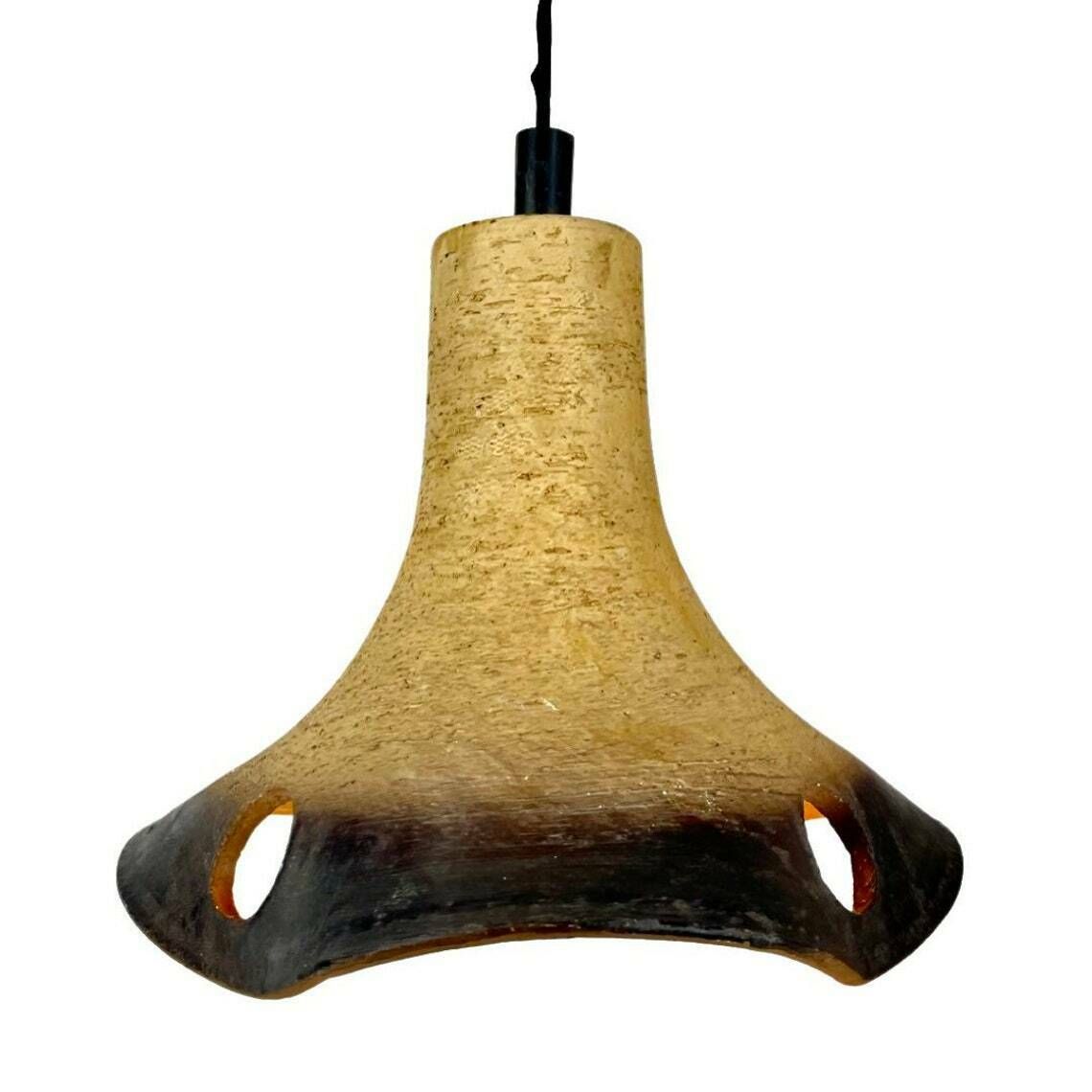 Keramieken Hanglamp   Mid Century   Duitsland   Vintage Jaren '70