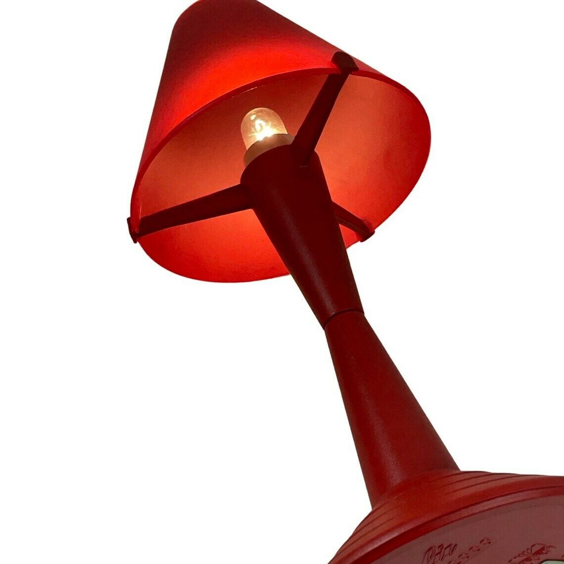 Veneta Lumi   Lulu   Serie Z2000   ‘Laguna Light’   Postmodern   Plastic Design   Tafellamp   Red   Massive photo 99.0