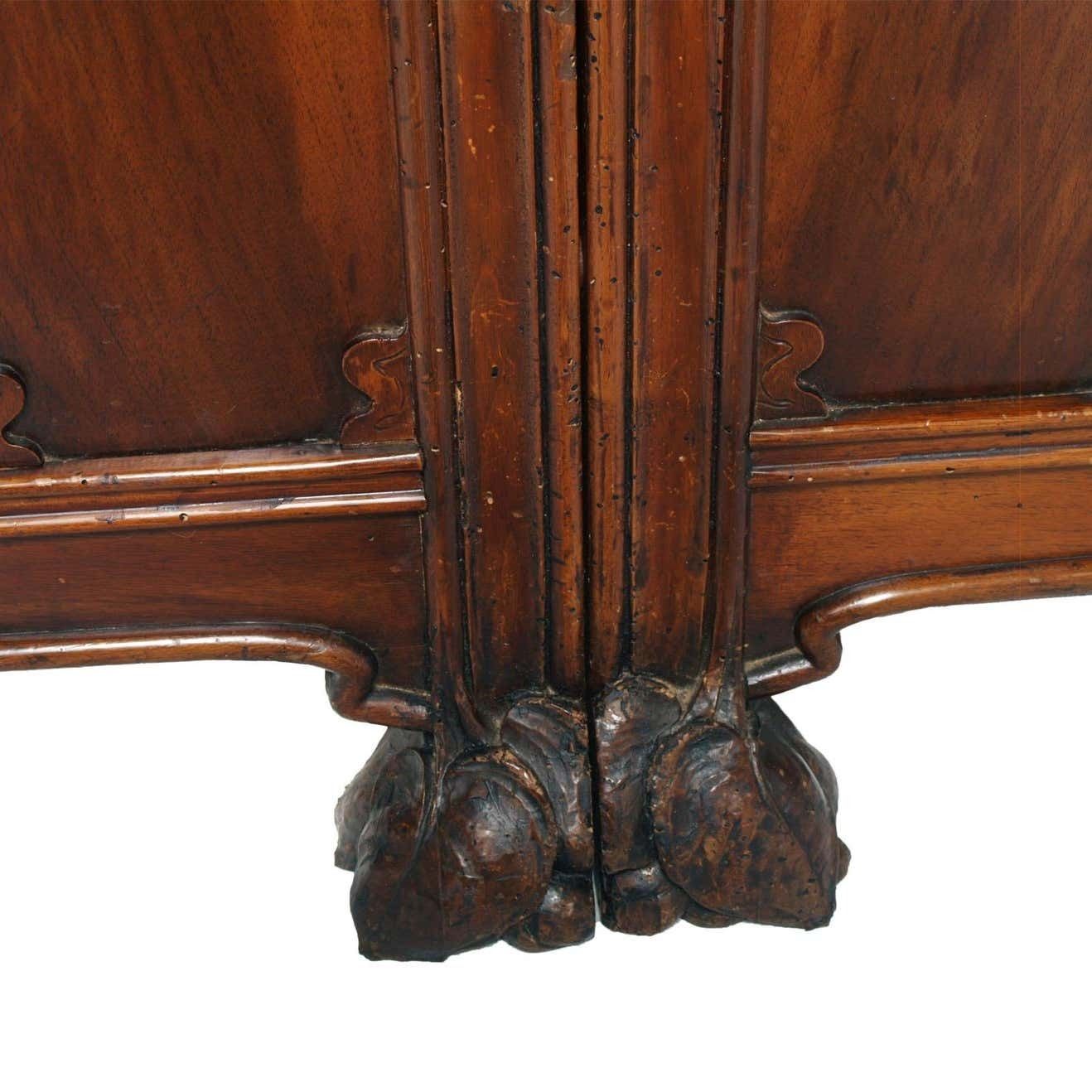 photo for sale Art Nouveau Pair Of Beds By Vincenzo Cadorin Venezia Hand Carved Walnut