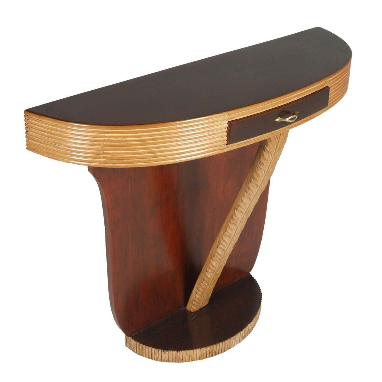 Mid Century Modern Art Deco Console By Paolo Buffa Per Permanente Mobili Cantù photo furniture