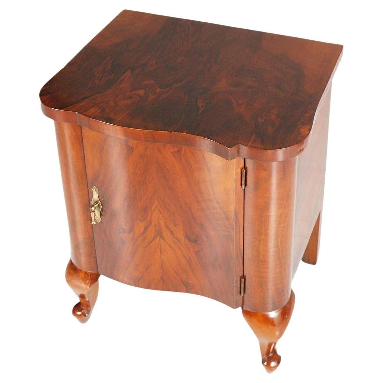 Mid Century Art Decò Venetian Baroque Night Stands By Gaetano E Osvaldo Borsani