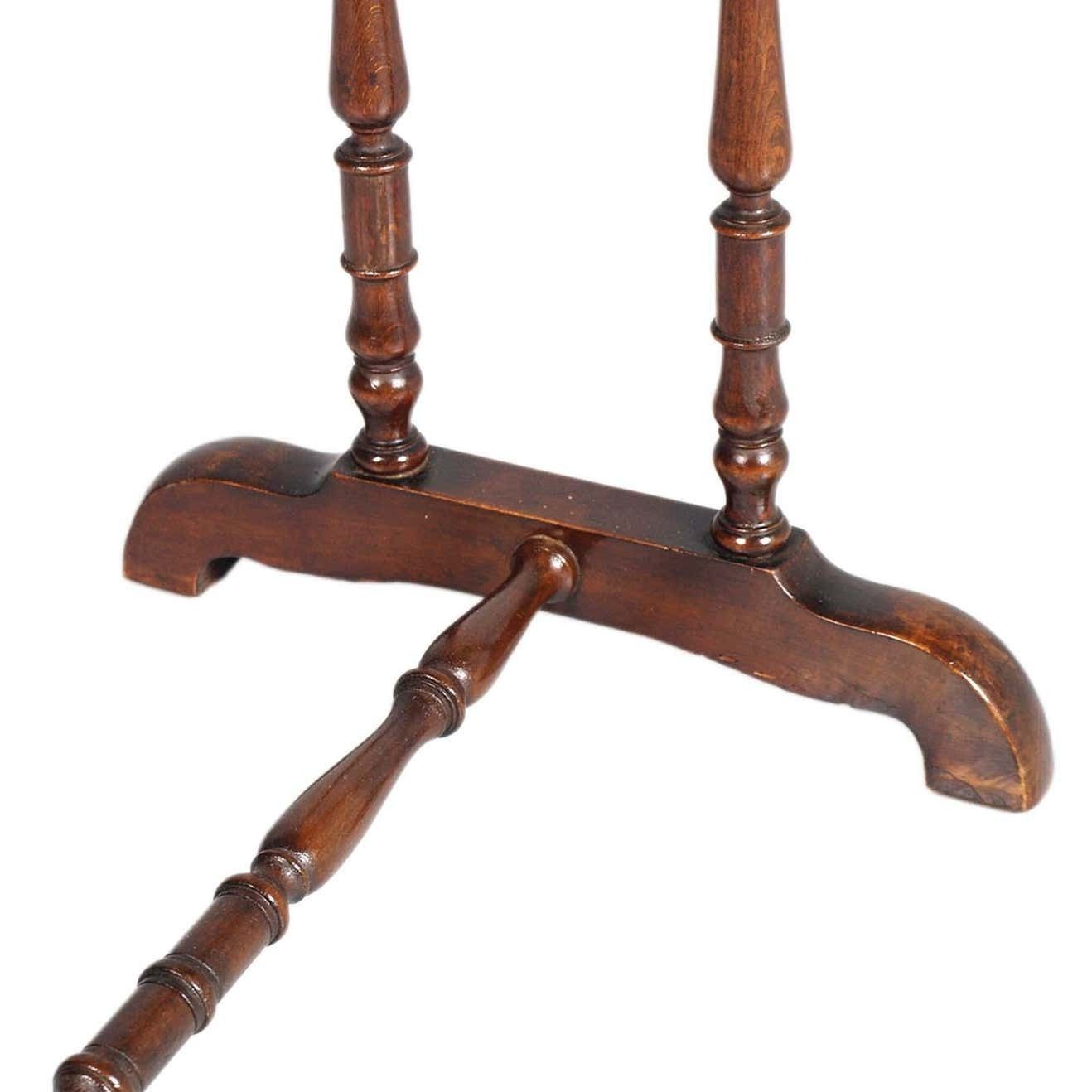Antique 19th Century Small Vanity Desk, Work Table, Louis XIII Style In Walnut photo 7480.92