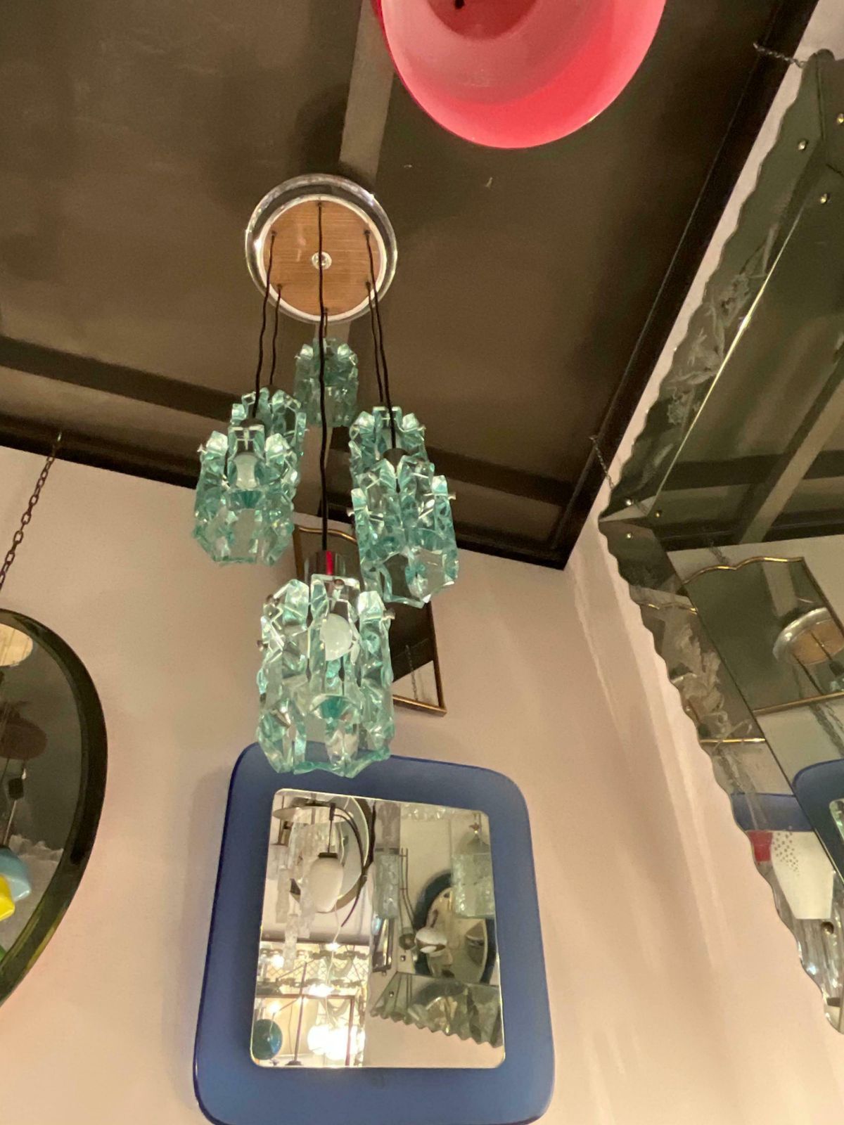 photo furniture Zero Quattro Chandelier 6 Lights  1960