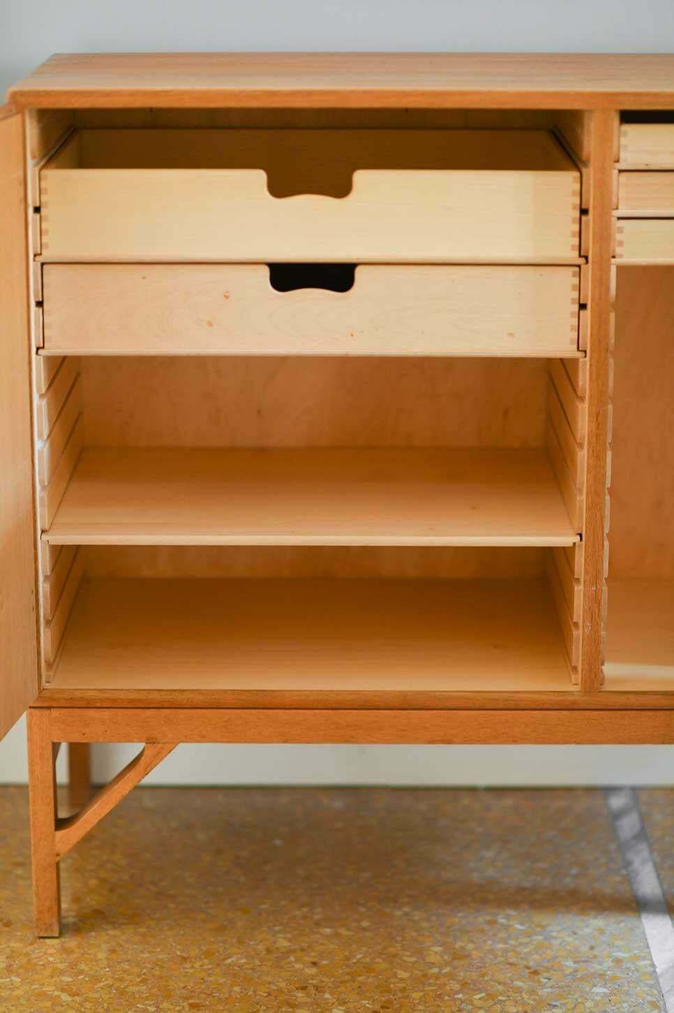 Pair Of Consoles China Cabinet, Model, 232 By Borge Mogensen Prod, Fdb Mobler photo vinterior