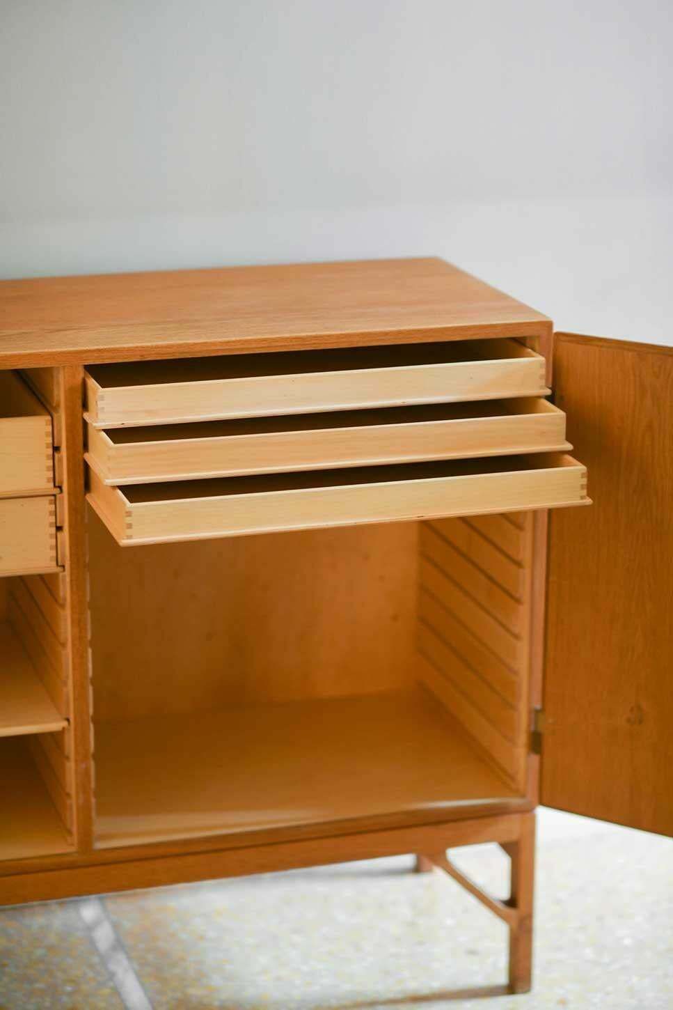 Pair Of Consoles China Cabinet, Model, 232 By Borge Mogensen Prod, Fdb Mobler photo buy