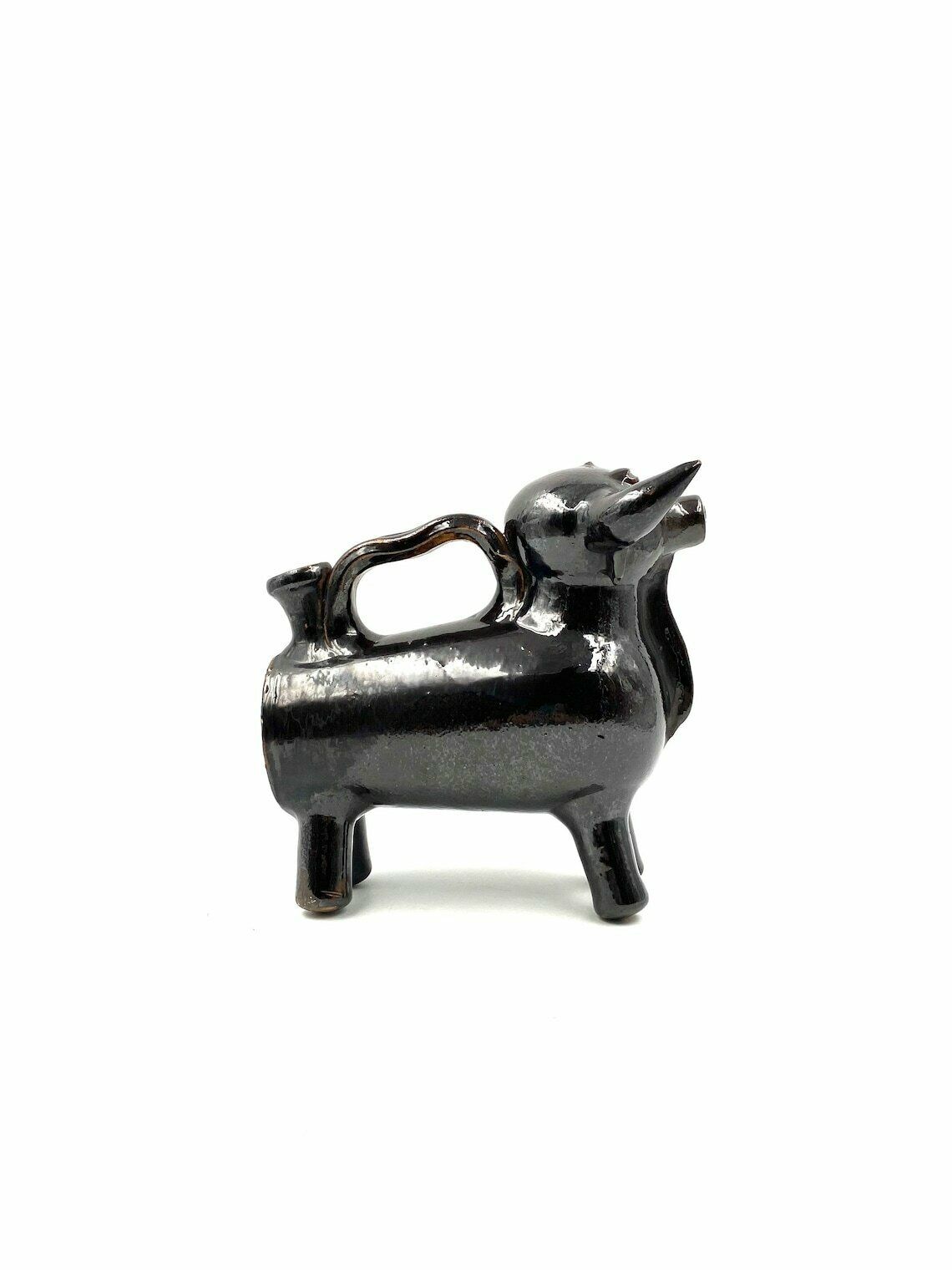 Ancient Mediterranean Style Bull Shaped Jug Sculpture, France 1970s photo for sale