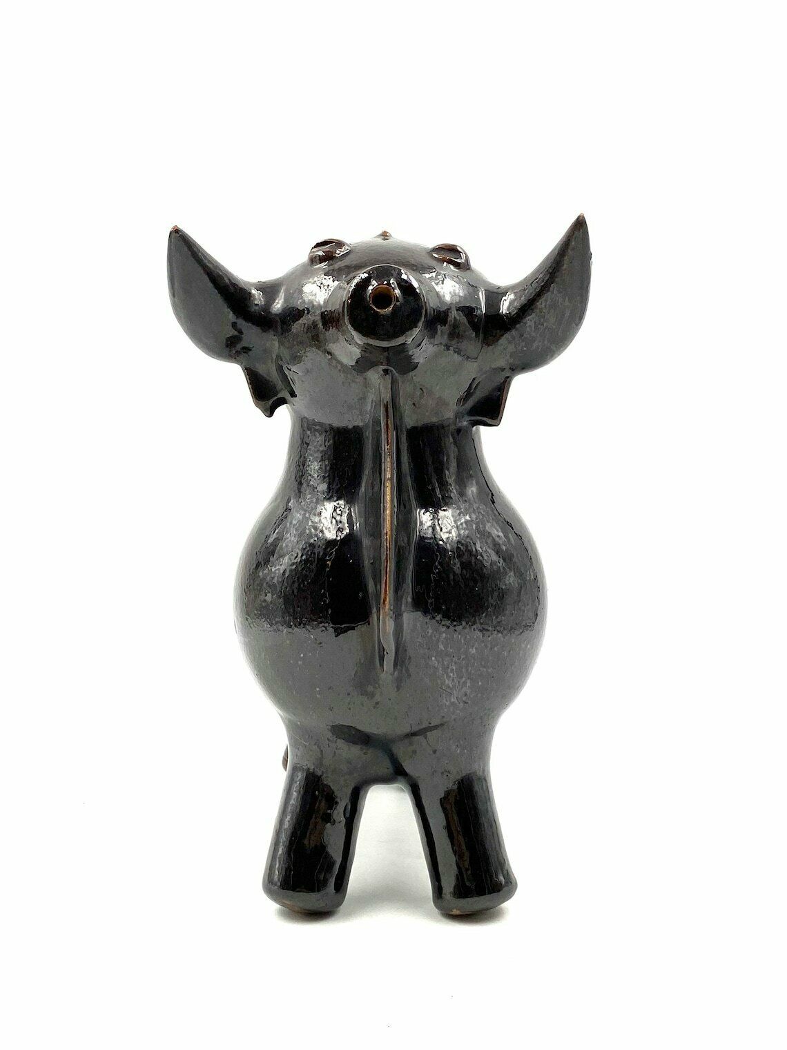 Ancient Mediterranean Style Bull Shaped Jug Sculpture, France 1970s photo vinterior