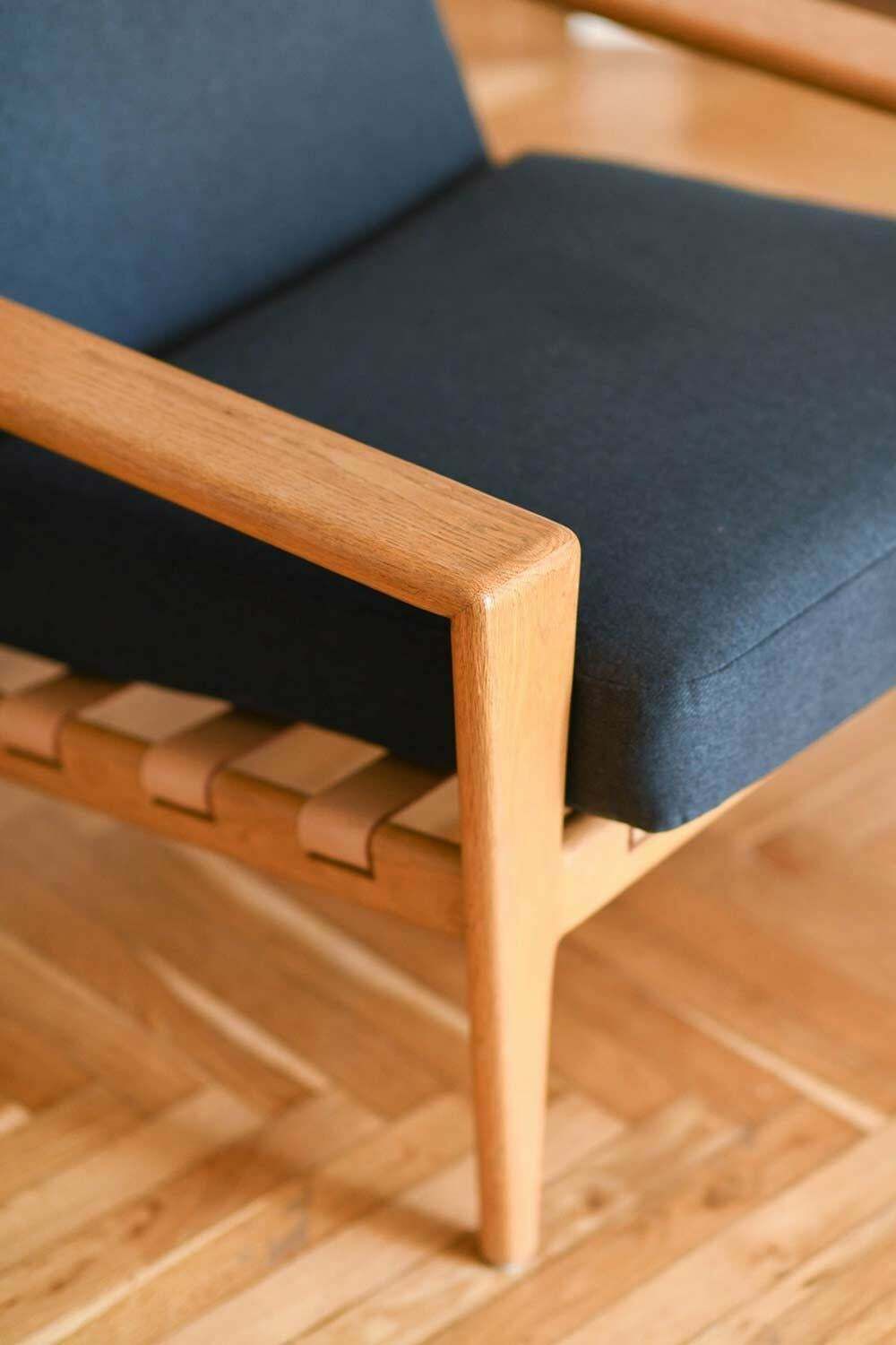Pair Of Svante Skogh 1957 “Bodo” Armchairs In Swedish Oak (Set Of 2) photo furniture
