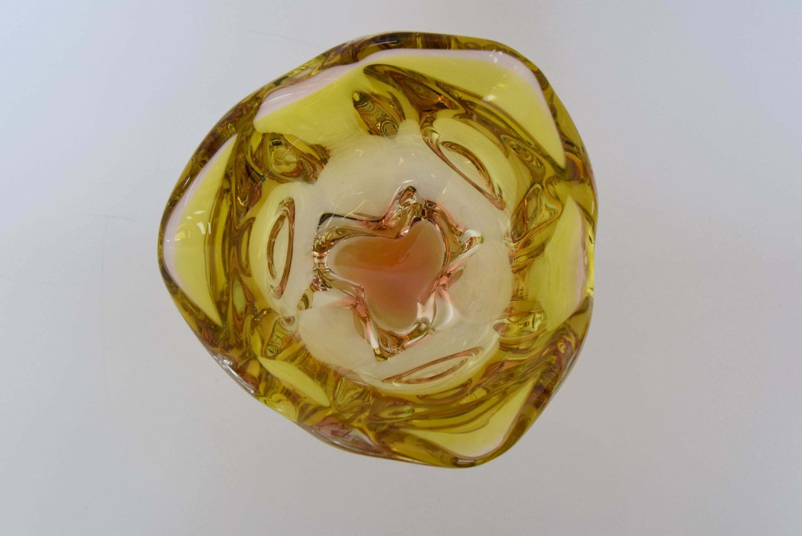 Art Glass Bowl By Josef Hospodka For Glasswork Chribska, 1960's. £266.92 photo vinterior