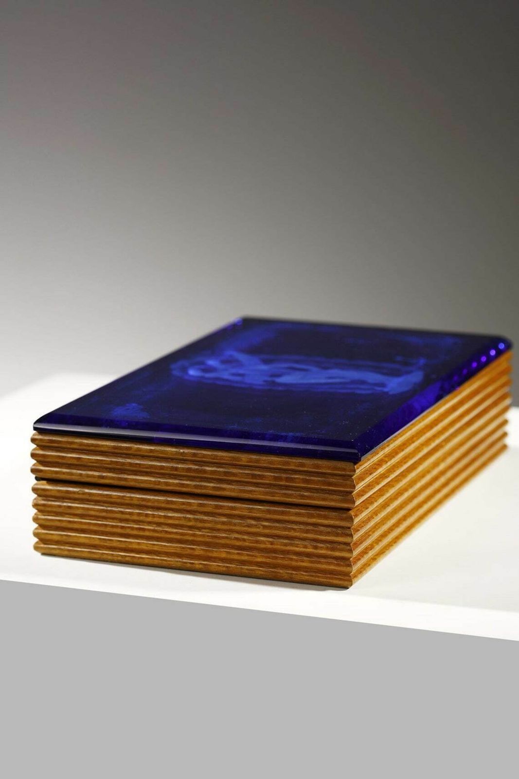Gio Ponti & Pietro Chiesa, Unique Cigars Box, Fontana Arte Italy 1930 photo for sale