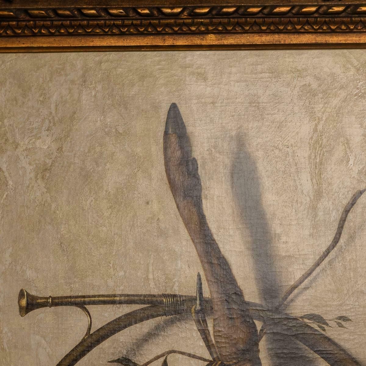 Nature Morte Oil On Canvas By Michaelangelo Meucci, (Italy 1840 1890) photo vinterior