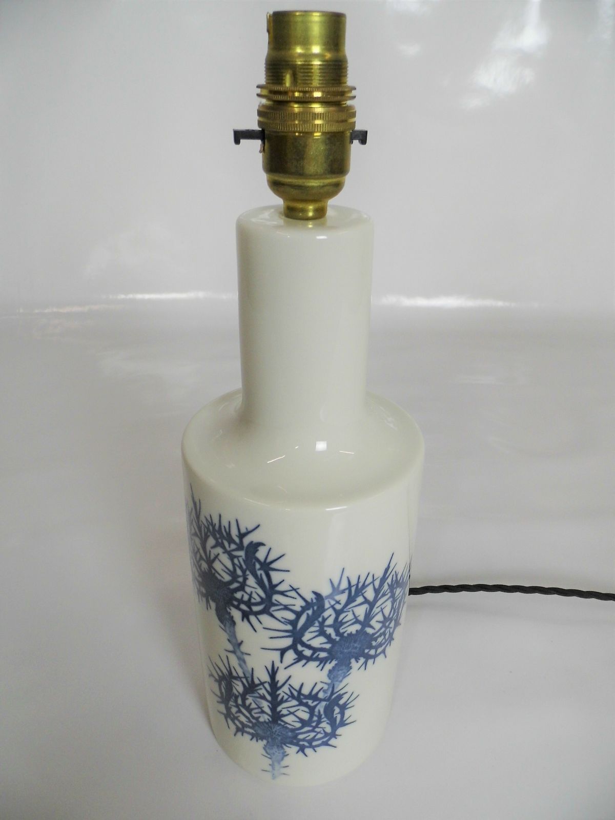 Vintage Retro Danish Royal Copenhagen Fog Morup Thistle 1960s Table Lamp Light photo vintage