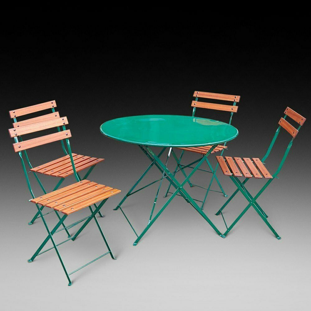 Garden Bistro Set, 1970s, Vintage photo furniture