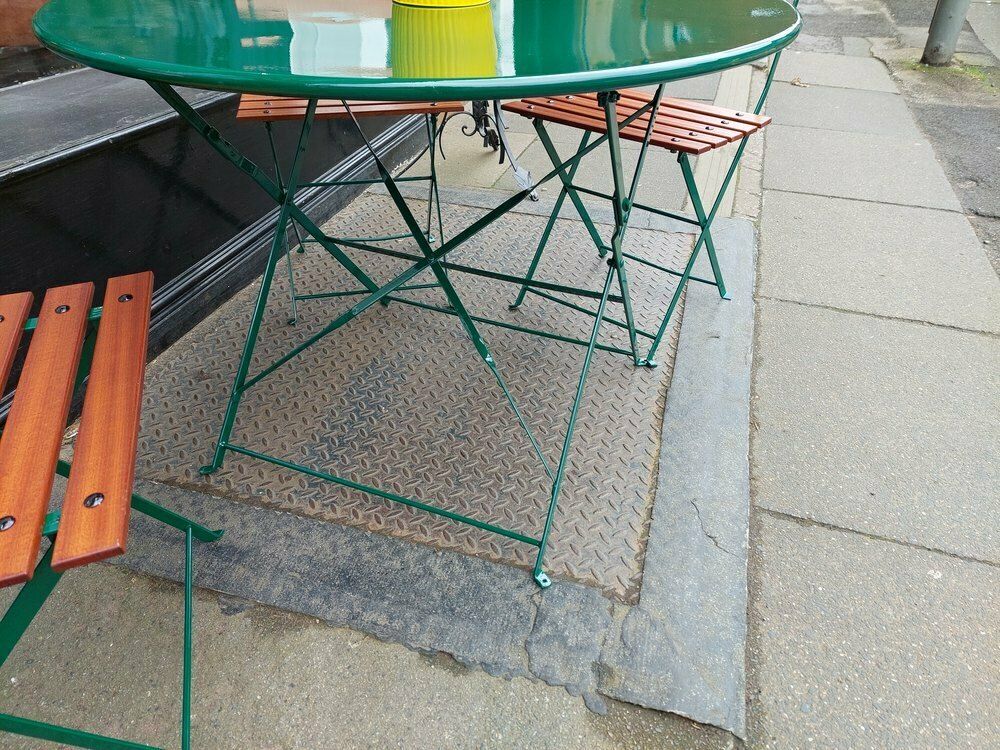 Garden Bistro Set, 1970s, Vintage photo 1450.0