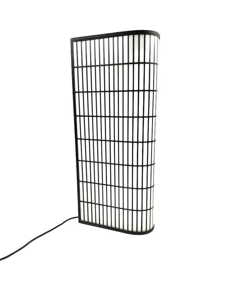 Postmodern Reticulated Lamp In The Manner Of J.Hoffman, Italy 1980s photo Lighting