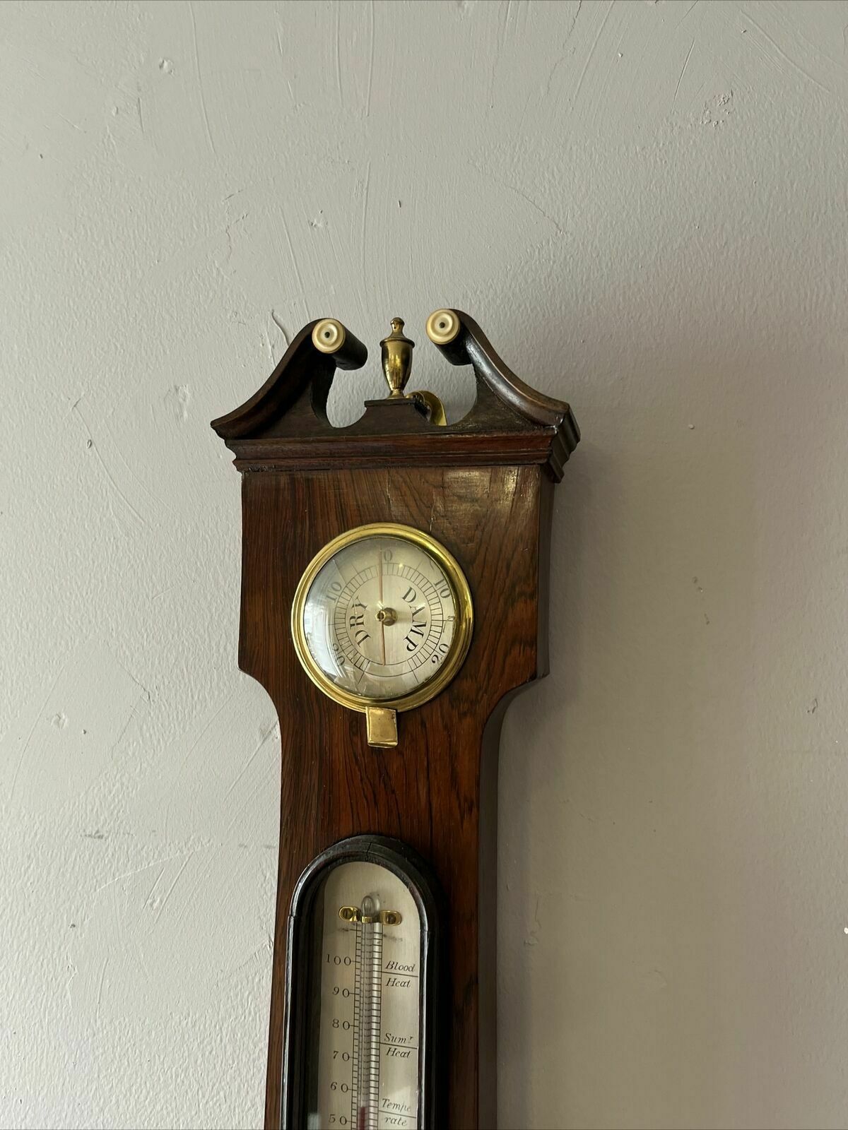 Victorian Barometer In Rosewood Case By G. Matteri Of Tenbury. photo buy