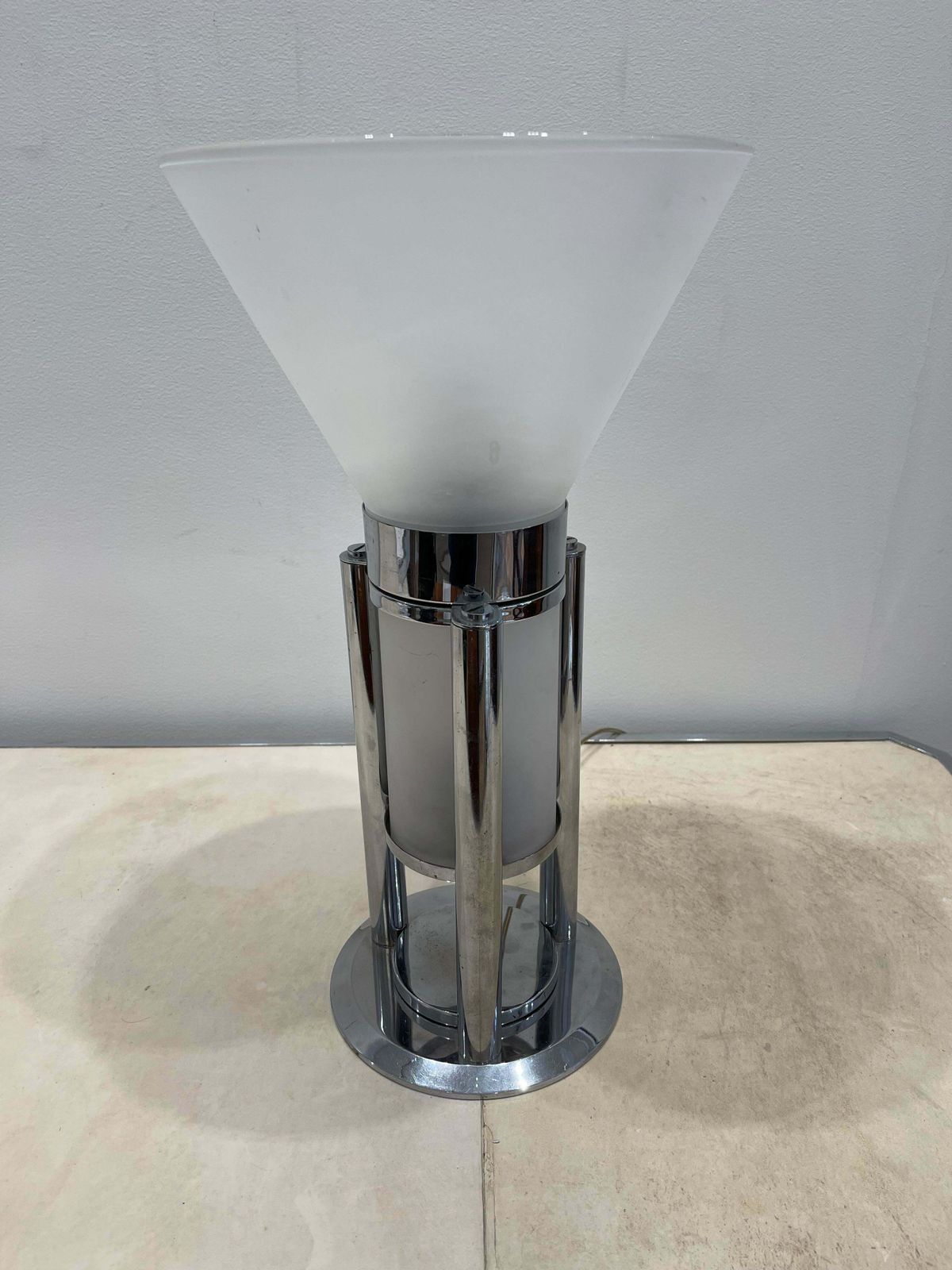 Jean Boris Lacroix (1902 1984), Modernist Table Lamp photo furniture