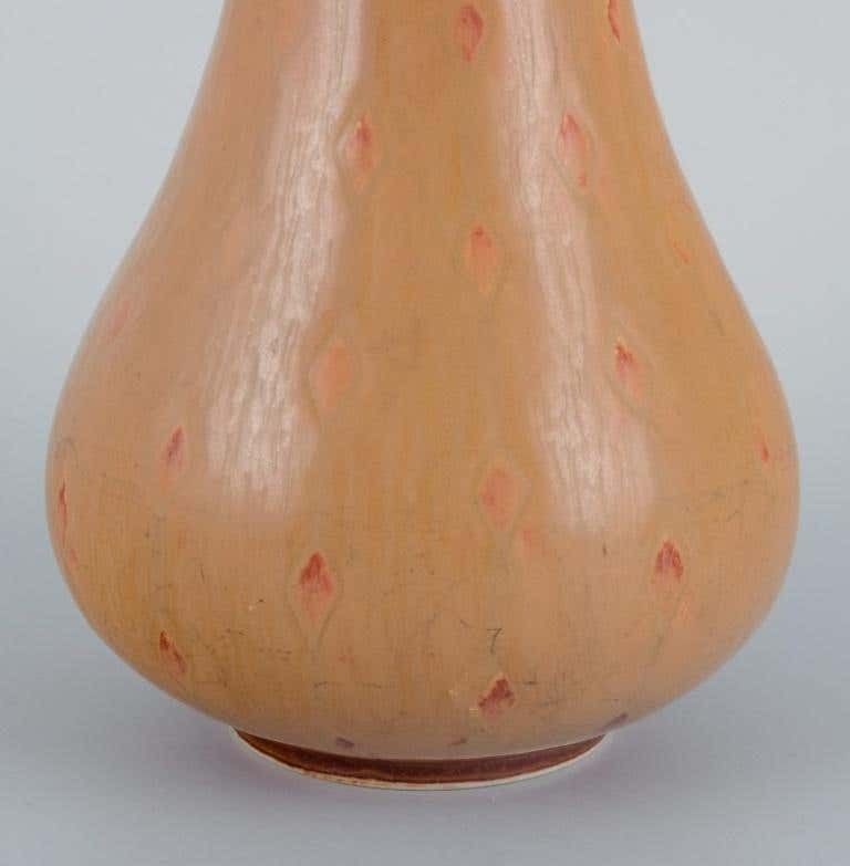 Carl Harry Ståhlane 1920 1990 For Rörstrand Vase In Light Brown Tones photo Home Decor
