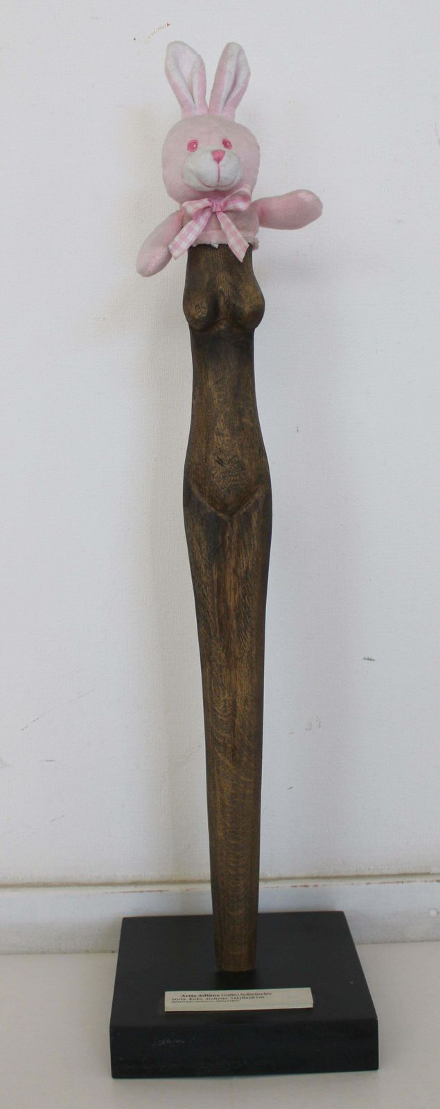 Artis Adians Solarbunny 2009. Wood, Fabric.