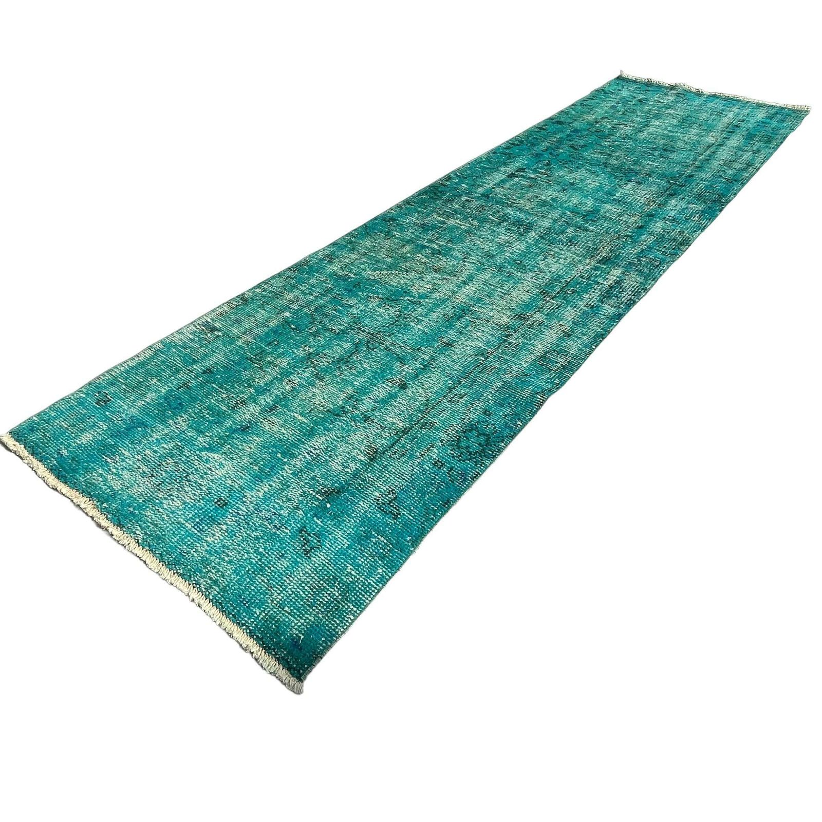 Vintage Distressed Turkish Rug Runner , 278 X 80 Cm Wool Vintage Rug Runner photo vintage