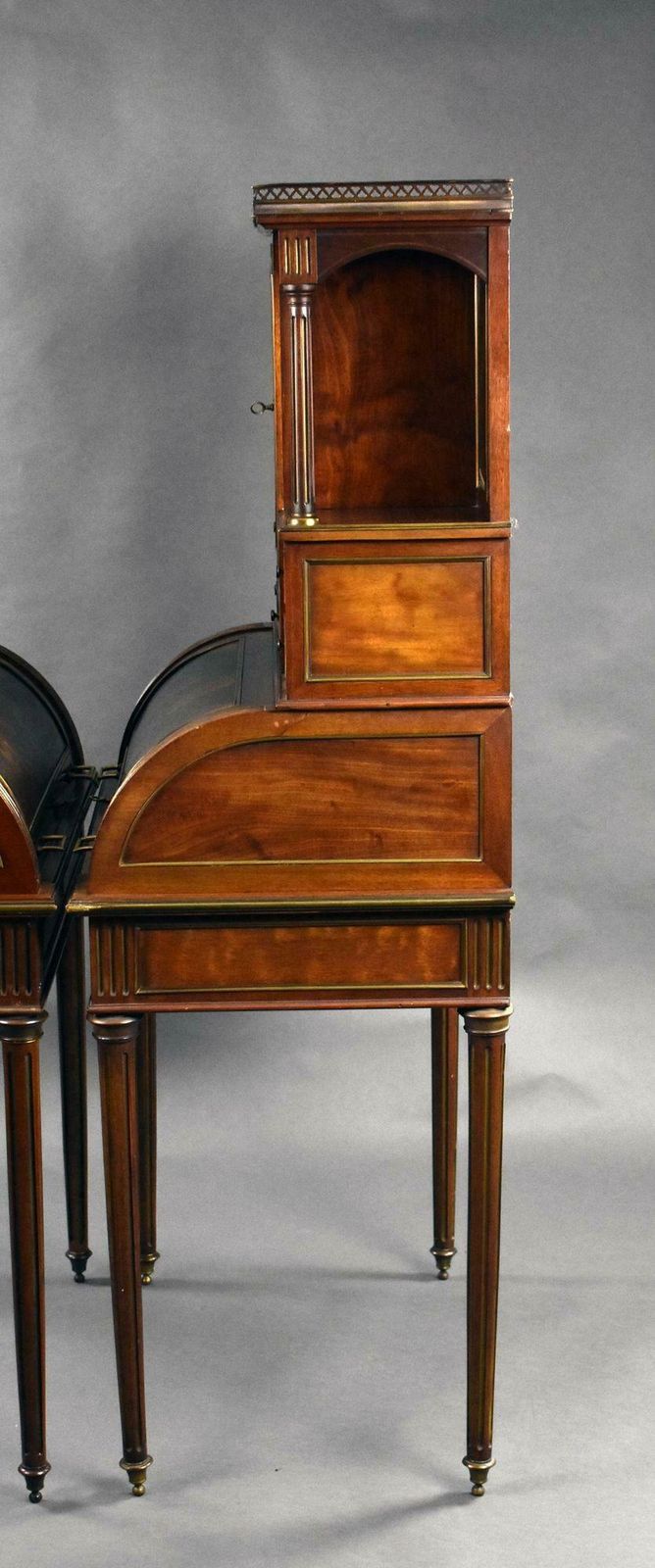 10000.0 Pair Of 19th Century French Vernis Martin Cylinder Top Desks photo