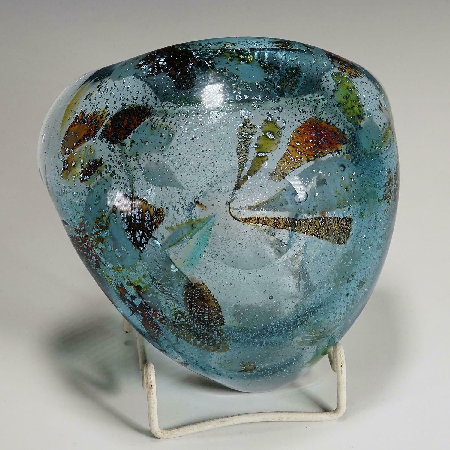 Aureliano Toso (Attr.) Murano Art Glass Bowl 1950s photo vinterior