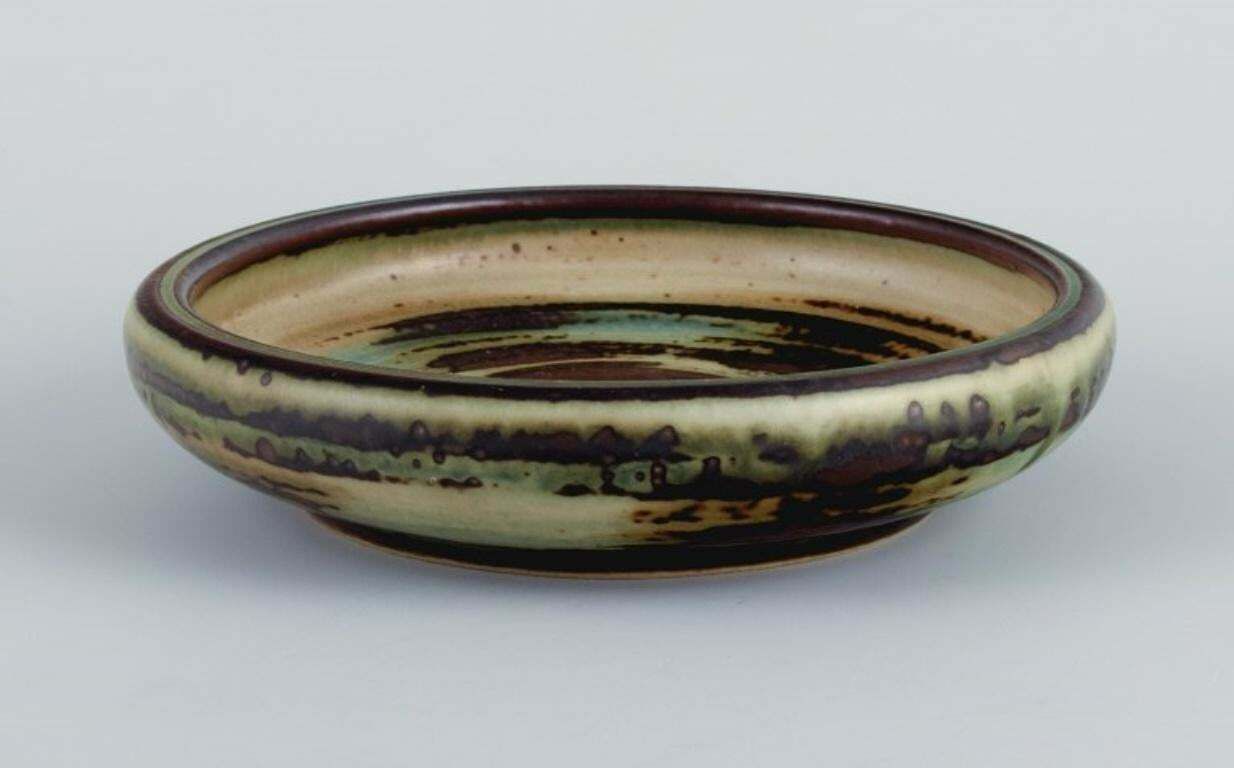 Carl Halier (1873 1948) For Royal Copenhagen, Bowl In Stoneware With Sung Glaze. photo furniture