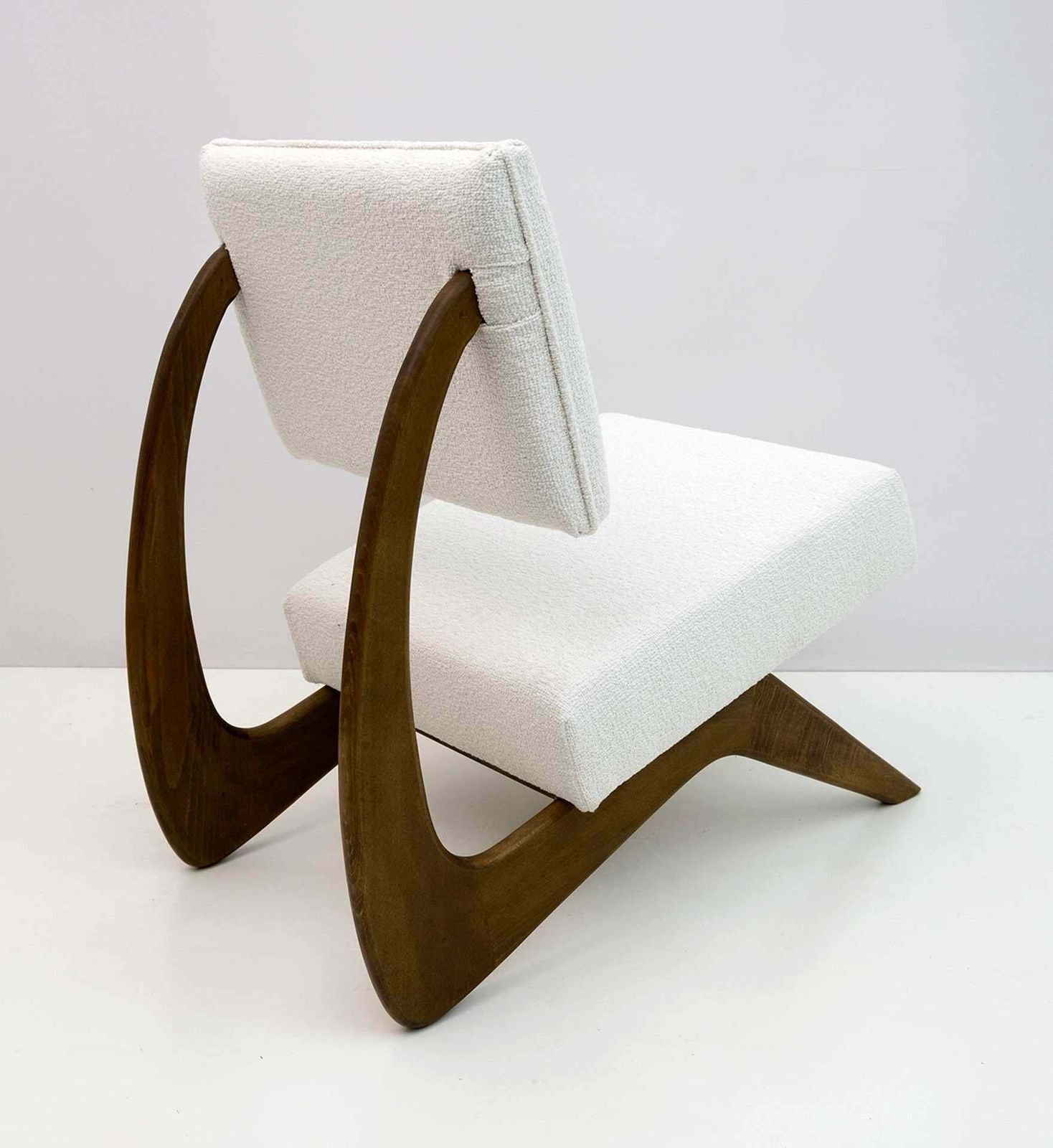 3500.0 Adrian Pearsall Midcentury Walnut Lounge Chair For Craft Associates photo