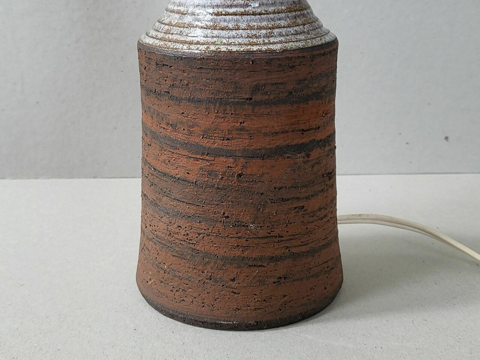 Vintage Scandinavian Danish Ceramic Lamp 1960 Denmark 60s 1960s 60s photo furniture