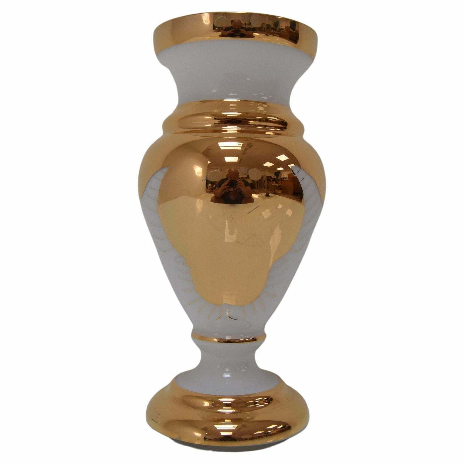 Art Glass Vase, Glasswork Novy Bor, 1960's.