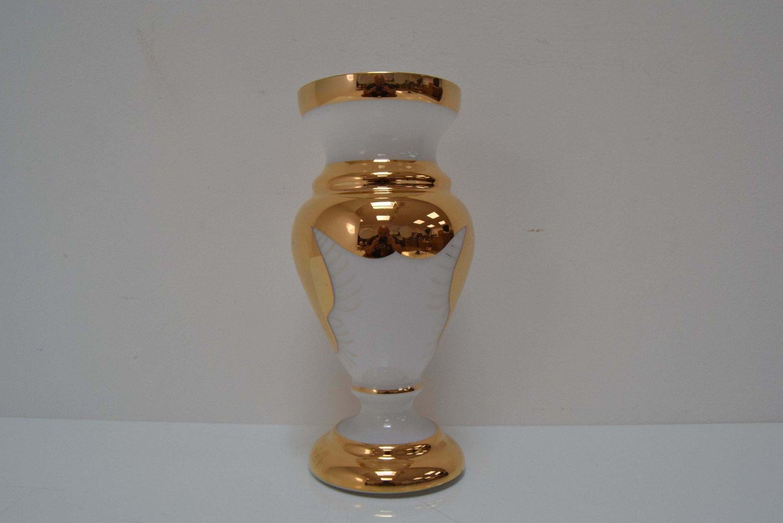 Art Glass Vase, Glasswork Novy Bor, 1960's. photo 268.0