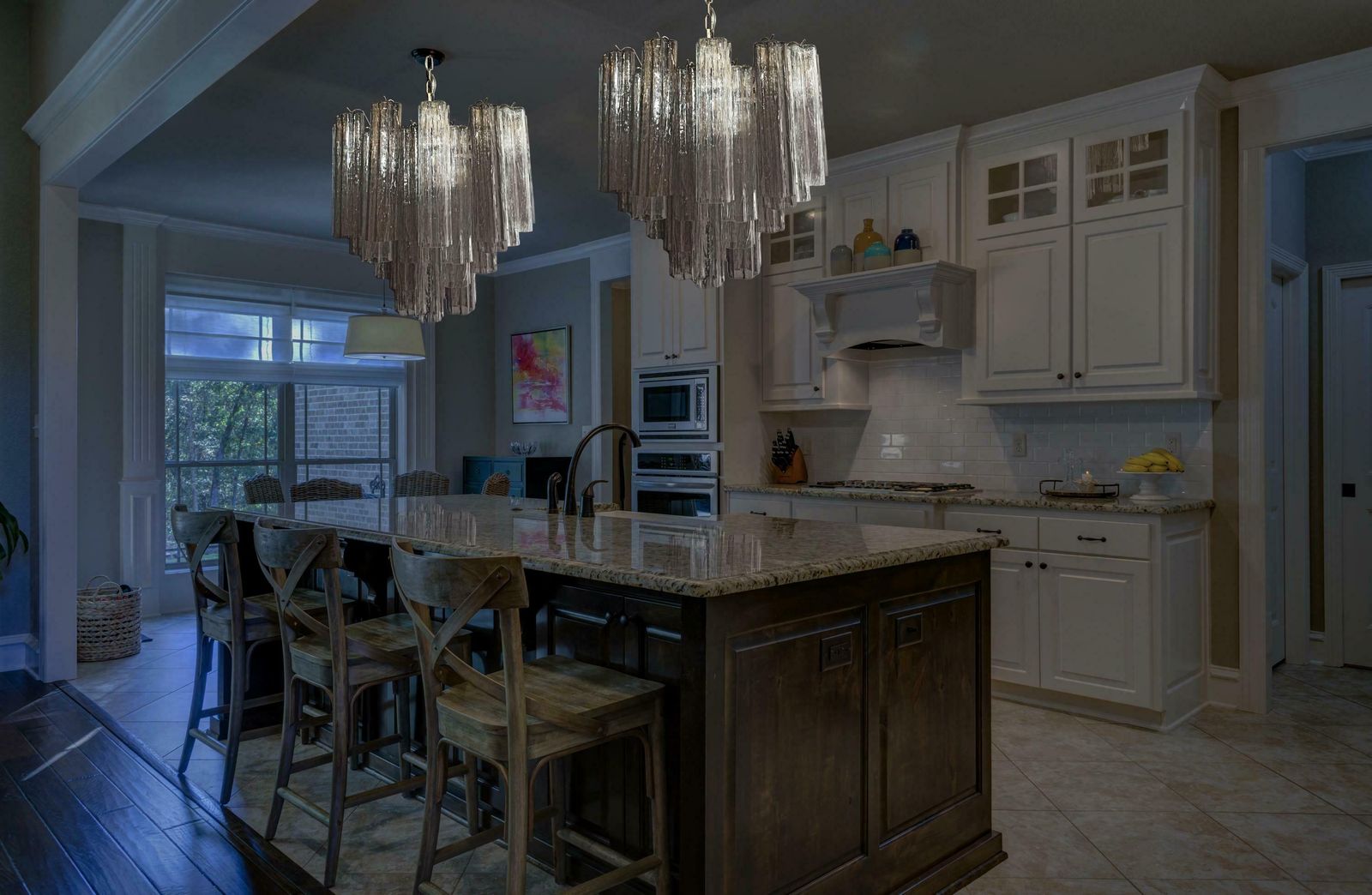 Stylish Murano Glass Tube Chandelier   36 Smoked Glass Tube photo furniture