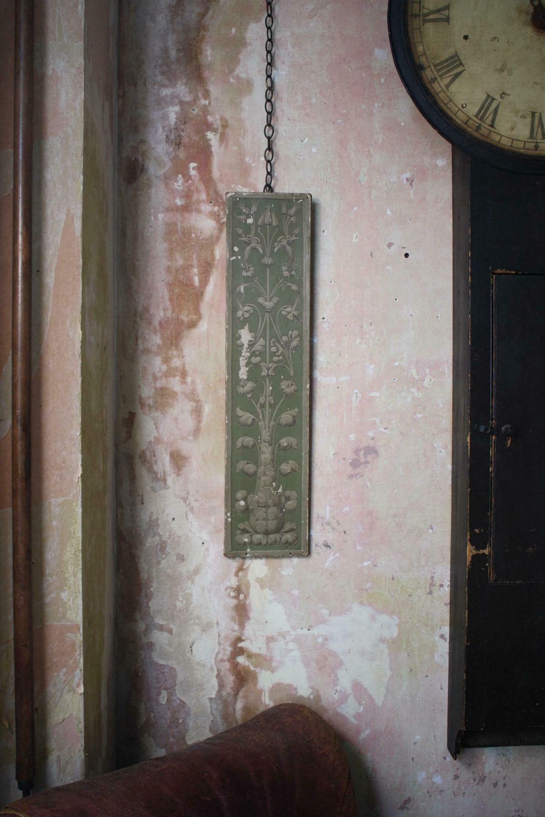 Early 20th C Painted Frieze, Manner Of Albert Hayes, South Ken System London photo furniture