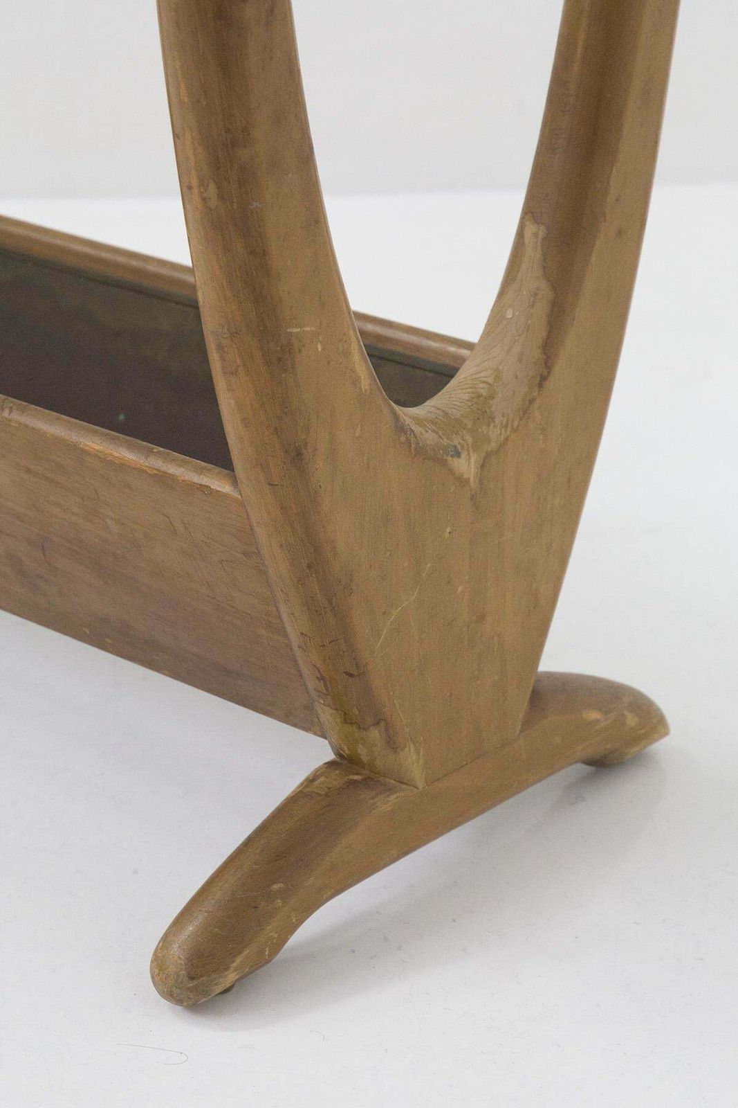 Adrian Pearsall Wood And Glass Coffee Table photo Furniture