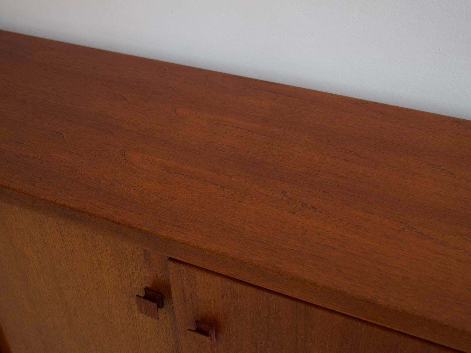 photo buy Mid 20th Century Modern Teak Sideboard With Brass Details