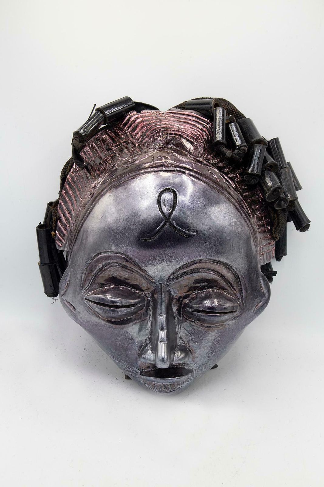Angola Chokwe Mask Revisited By Bomber Bax photo for sale