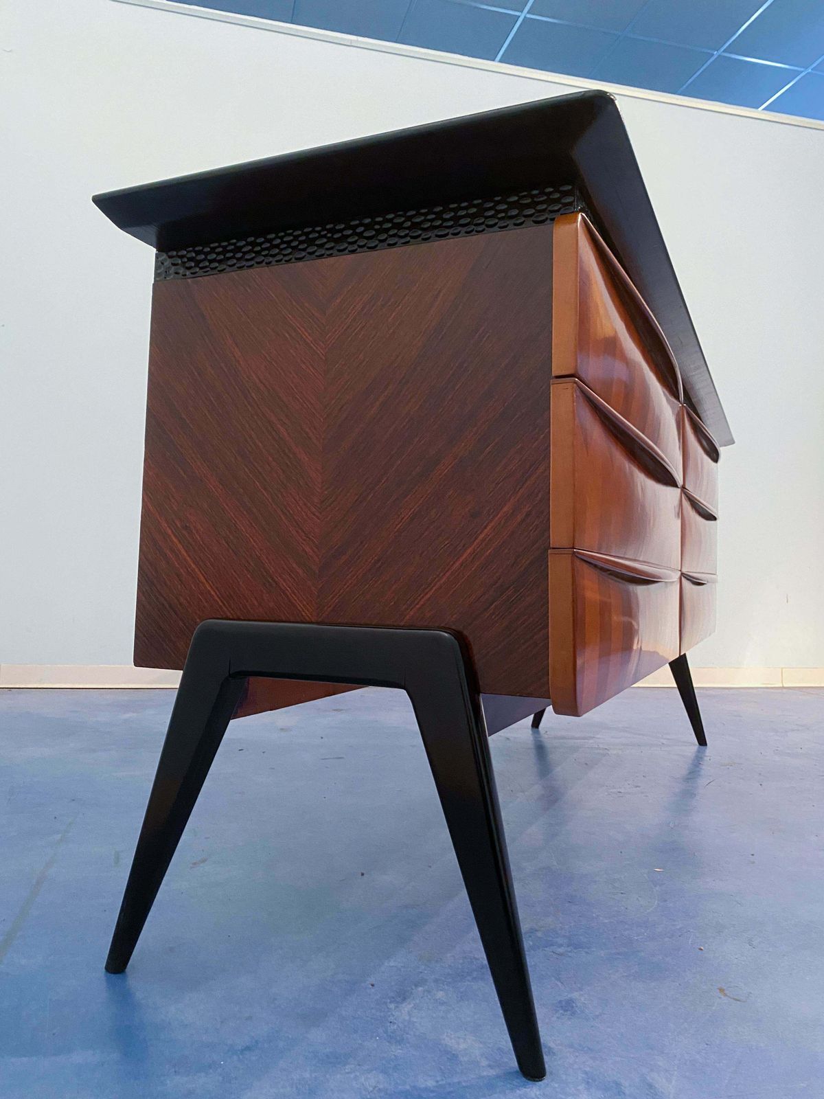 Italian Midcentury Sideboard By La Permanente Mobili Di Cantù, 1950 photo buy