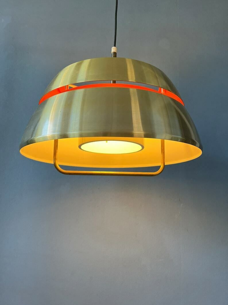 Mid Century Hanglamp Van Lakro Amstelveen | Space Age Hanglamp photo furniture