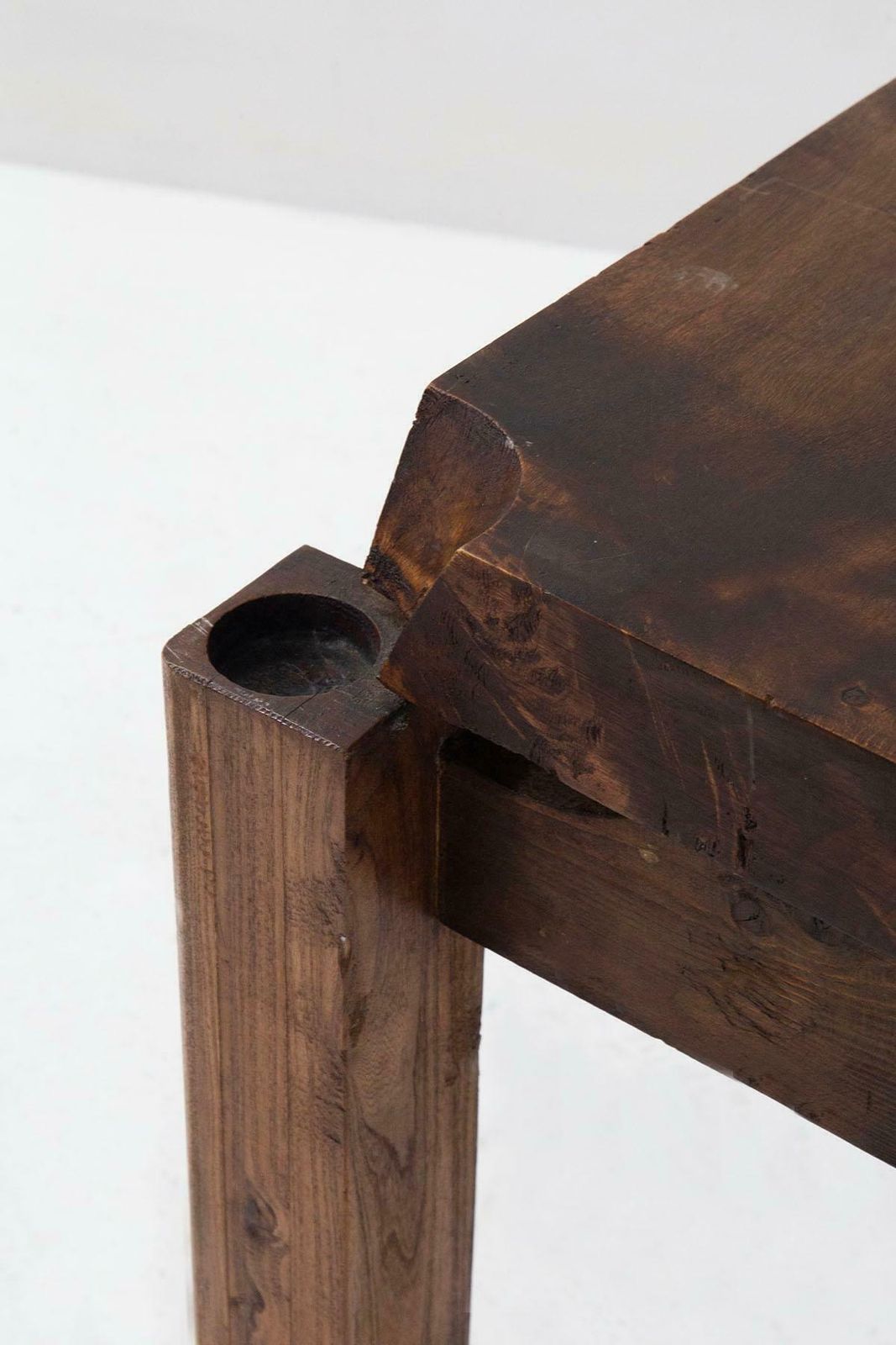Game Table Of Brazilian Manufacture In Wood photo vintage