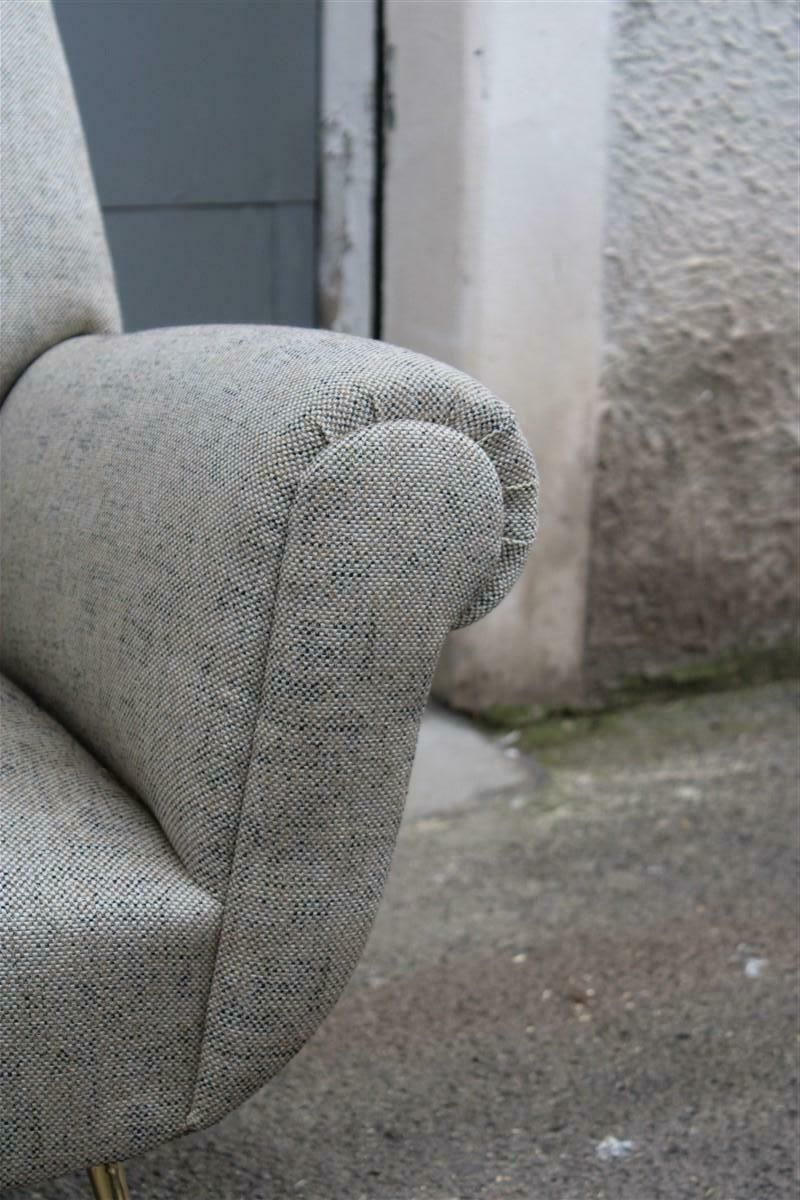 Pair Mid Century Italian Design Armchairs Gigi Radice For Minotti 1950s photo 5122.0
