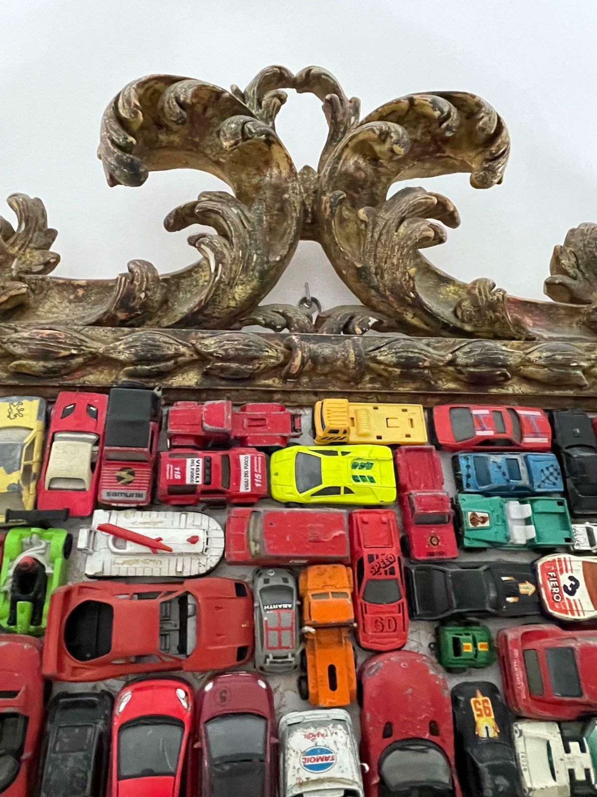Decorative Wall Large Picture Frame Baroque Cars Modelling 1960s Pop Art photo 19205.0