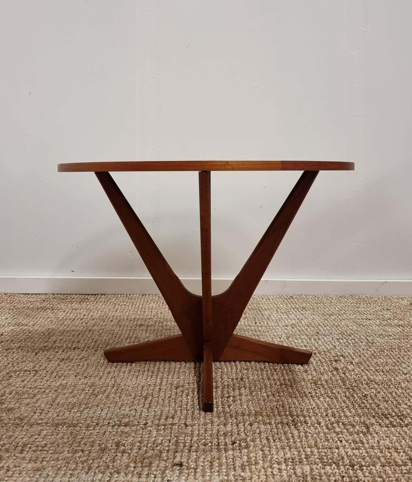 Søren Georg Jensen, Coffee Table ''Kubus'' For Tønder Møbelfabrik, Midcentury photo vinterior