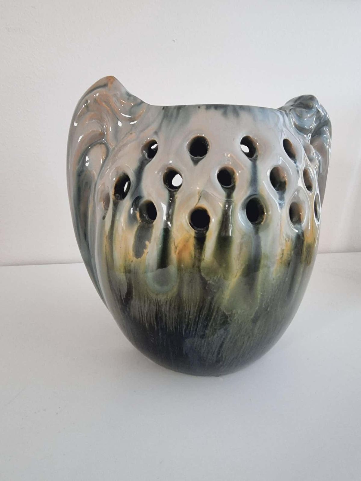 photo buy Michael Andersen & Son (Ma&S), Rare Ceramic Vase, Jugend Early 20th C, Denmark