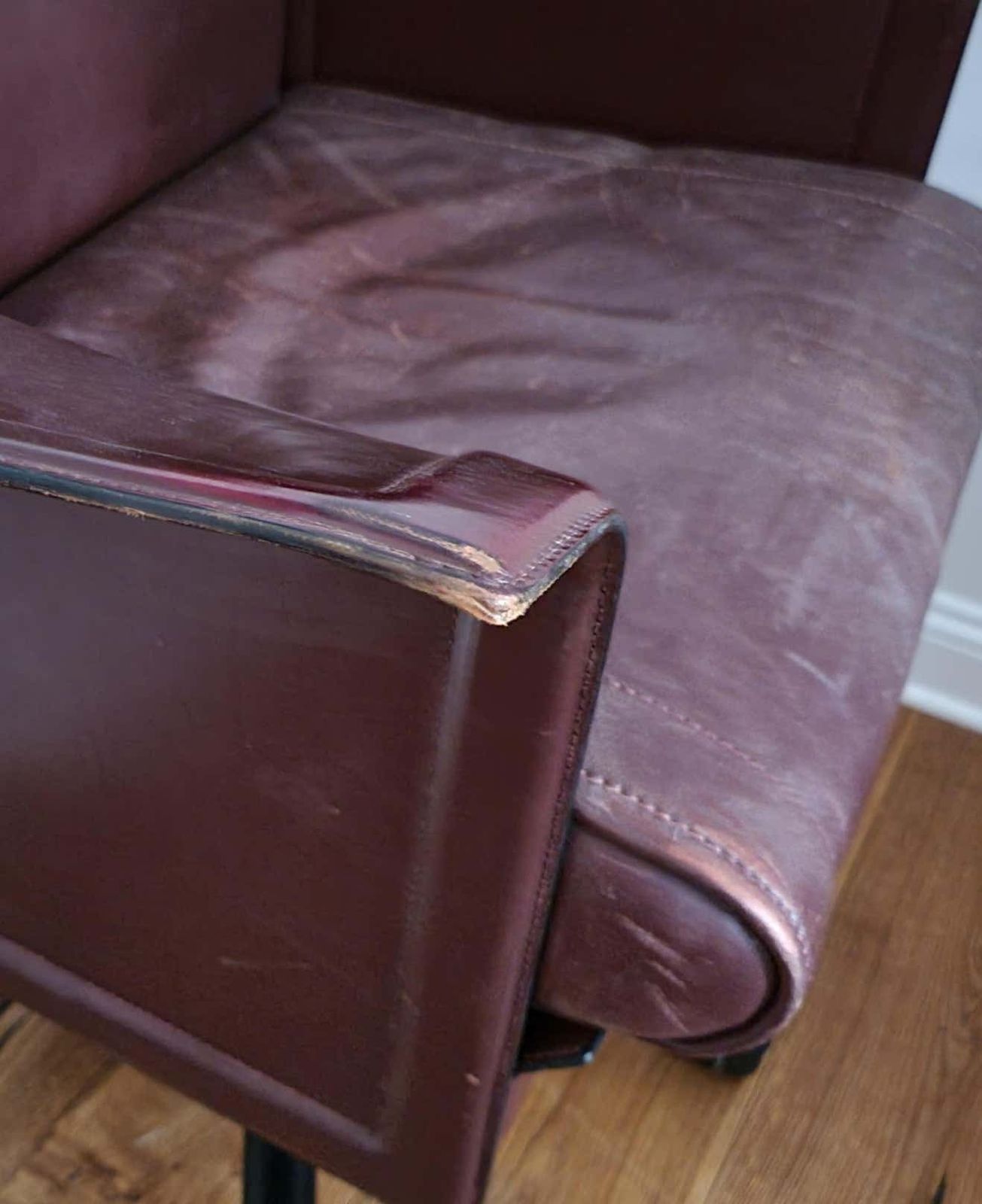 photo furniture Tito Agnoli, Desk / Swivel Chair "Korium" For Matteo Grassi, Post Modern / Italy