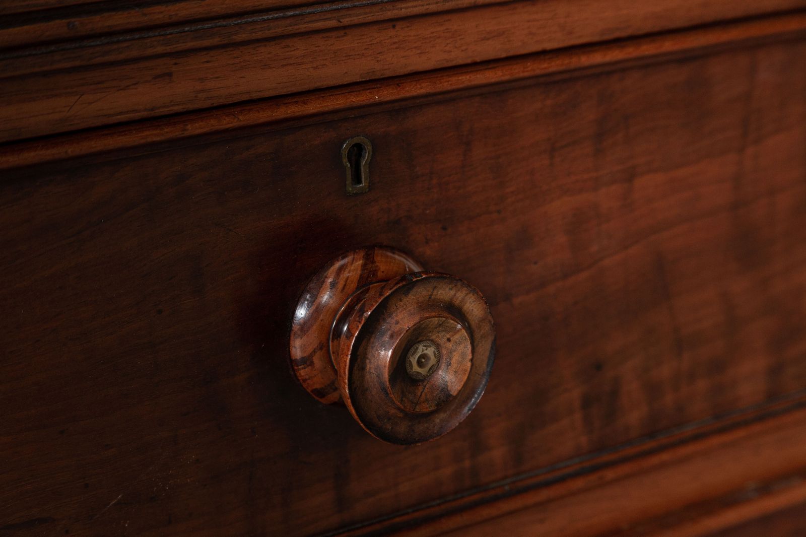 photo for sale 19thc English Mahogany Glazed Bookcase