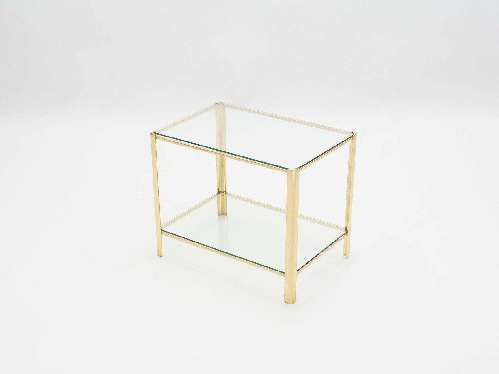 Table d'appoint française en bronze par J.T. Lepelletier pour Broncz, années 1960 photo vinterior